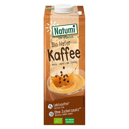 Natumi Bio Haferdrink Kaffee Milchalternative 24er Pack (24 x 1000 ml) von Natumi
