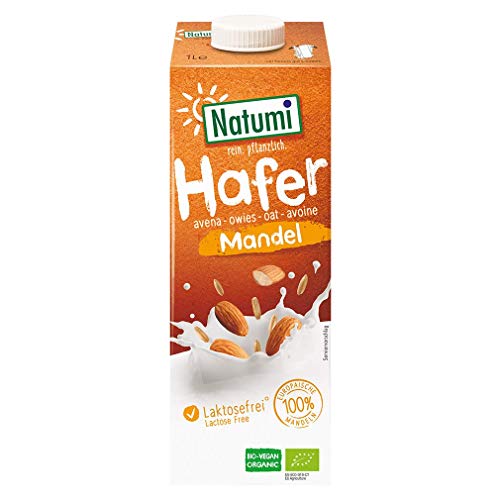 Natumi Bio Haferdrink Mandel, 12er Pack (12 x 1 Liter) von Natumi