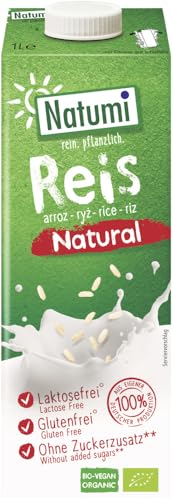 Natumi Bio Reis natural (2 x 1 l) von Natumi