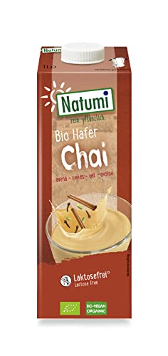 Natumi Hafer Chai Drink | Bio | Haferdrink | Pflanzendrink | 6er Pack (6 x 1l) von Natumi