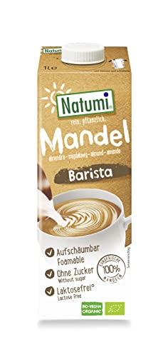 Natumi Mandel Barista | Bio | Mandeldrink | Barista | 8er Pack (8 x 1l) von Natumi