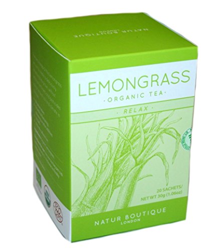 Natur Boutique Organic Lemongrass Tea 20 Sachets von Natur Boutique