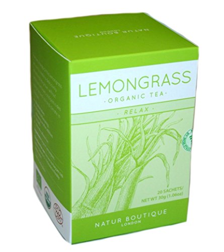 Natur Boutique Organic Lemongrass Tea 20 Sachets Natur Boutique Organic Lemongrass Tea 20 Sachets von Natur Boutique