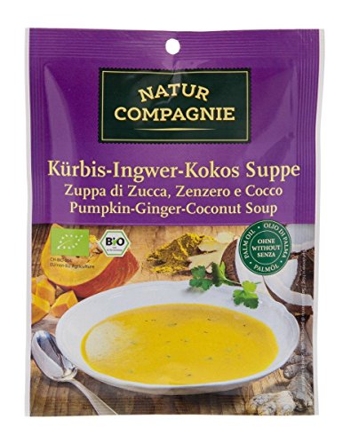 Natur Compagnie Bio Kürbis-Ingwer-Kokos Suppe (6 x 40 gr) von Natur Compagnie