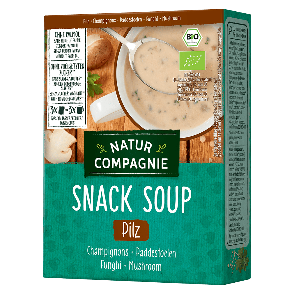 Bio Snack Soup Pilz Bio Snack Soup Pilz von Natur Compagnie