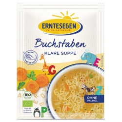 Buchstabensuppe im Beutel von Erntesegen