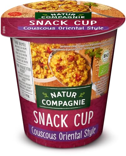 Natur Compagnie Bio Snack Cup Couscous Oriental Style (2 x 68 gr) von Natur Compagnie