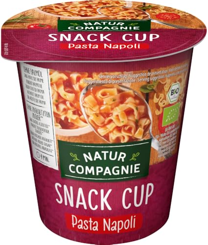 Snack Cup Pasta Napoli 2 x 59 gr von Natur Compagnie