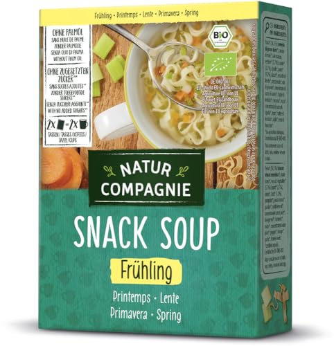 Snack Soup Frühling 2 x 34 gr von Natur Compagnie