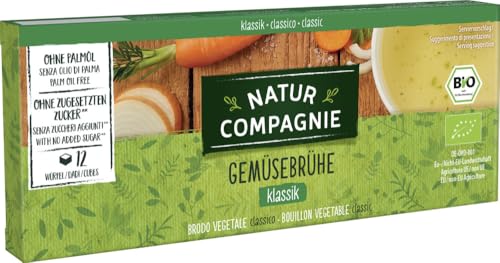 Natur Compagnie Bio Gemüsebrühe, 12 Würfel (2 x 126 gr) von Natur Compagnie