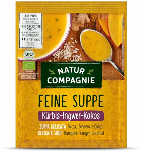 Natur Compagnie Bio Kürbis-Ingwer-Kokos Suppe (2 x 40 gr) von Natur Compagnie
