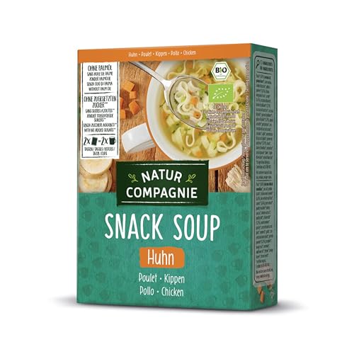 Natur Compagnie Bio Snack Soup Huhn (1 x 34 gr) von Natur Compagnie
