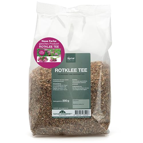 Natur Drogeriet - Rotklee Tee 200g - Für den Wechseljahre - Loser Tee - Wechseljahre Tee aus Rotklee zu einer Ruhigen Wechseljahren - Milder Kräutergeschmack- Vegane/Pflanzliche - Aus Dänemark Natur Drogeriet - Rotklee Tee 200g - Für den Wechseljahre - Loser Tee - Wechseljahre Tee aus Rotklee zu einer Ruhigen Wechseljahren - Milder Kräutergeschmack- Vegane/Pflanzliche - Aus Dänemark von Natur Drogeriet
