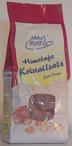 Himalaja Kristallsalz Brocken naturbelassen, aus Salt Range Pakistan vegan 1000g von Natur Hurtig