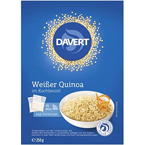 Davert Weißer Quinoa im Kochbeutel (250 g) - Bio von Natur.com
