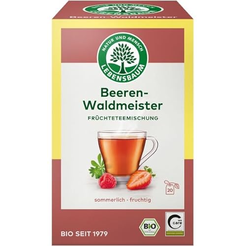 Lebensbaum Beeren-Waldmeister-Tee im Beutel (40 g) - Bio von Natur.com