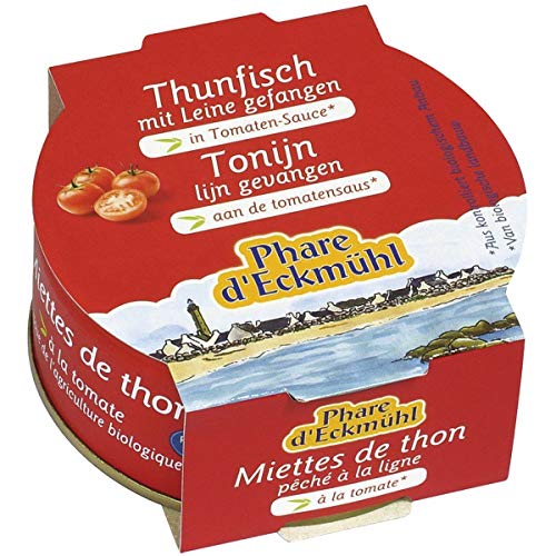 Phare d'Eckmühl Thunfisch in Tomatensauce (160 g) von Natur.com
