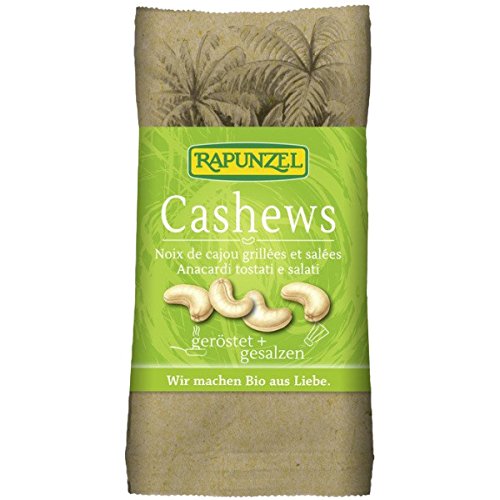 Rapunzel Cashewkerne, geröstet und gesalzen (50 g) - Bio von Natur.com