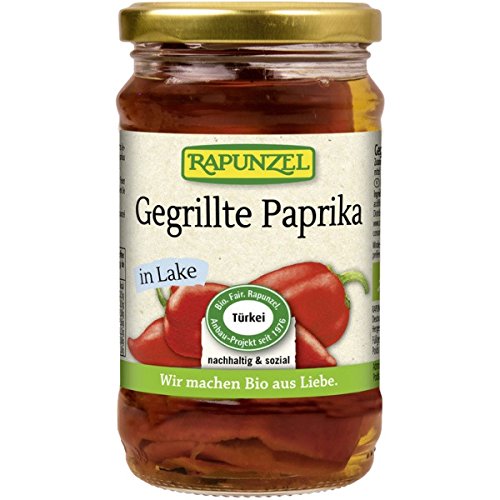 Rapunzel Gegrillte Paprika in Lake (310 g) - Bio von Natur.com