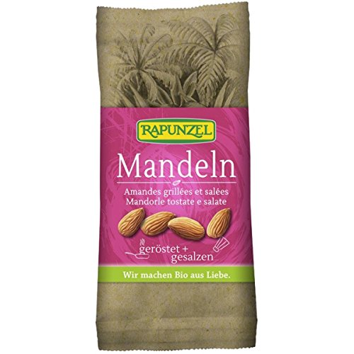 Rapunzel Mandelkerne, geröstet und gesalzen (60 g) - Bio von Natur.com