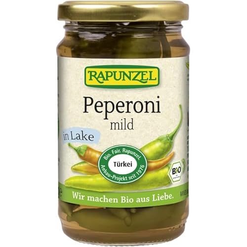 Rapunzel Milde Peperoni in Lake (270 g) - Bio von Natur.com