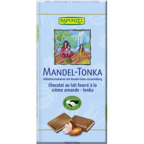 Rapunzel Vollmilchschokolade mit Mandel-Tonka-Füllung (100 g) - Bio von Natur.com