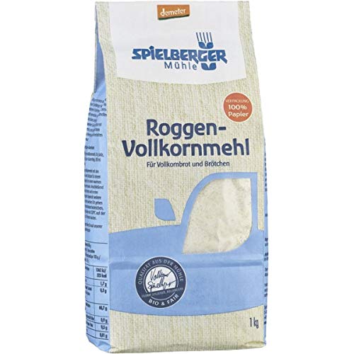 Spielberger Roggen-Vollkornmehl (1 kg) - Bio von Natur.com