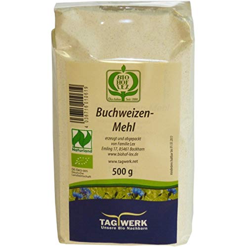 TAGWERK Buchweizen-Vollkornmehl aus Bayern (500 g) - Bio von Natur.com