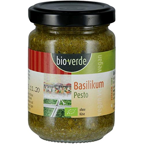 bio-verde Basilikum-Pesto (125 ml) - Bio von Natur.com