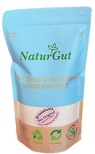 NaturGut Kristallsalz aus einem Vorgebirge des Himalaya fein im Polybeutel 500g aus Punjab, Pakistan Speisesalz Feinsalz NaturGut Kristallsalz aus einem Vorgebirge des Himalaya fein im Polybeutel 500g aus Punjab, Pakistan Speisesalz Feinsalz von NaturGut