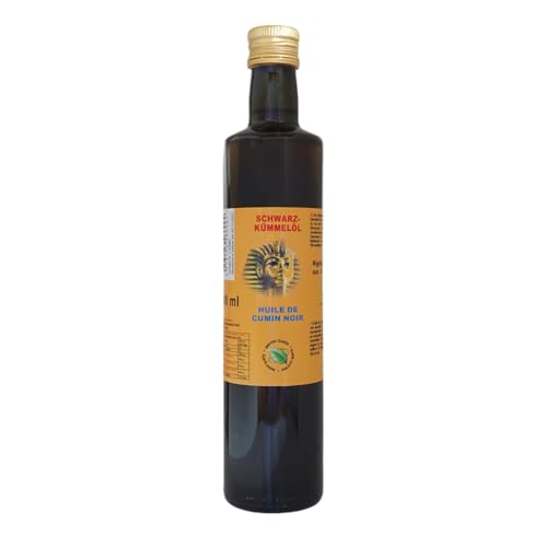 kaltgepresstes Schwarzkümmelöl Nigella sativa aus Ägypten 500ml von NaturGut