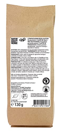 Löwenzahnwurzelkaffee Beutel BIO/kbA, 130 g Löwenzahnwurzelkaffee Beutel BIO/kbA, 130 g von NaturKraftWerke