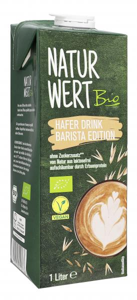 NaturWert Bio Hafer Drink Barista Edition NaturWert Bio Hafer Drink Barista Edition von NaturWert Bio