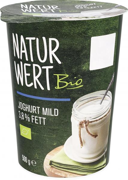 NaturWert Bio Joghurt mild 3,8% von NaturWert Bio