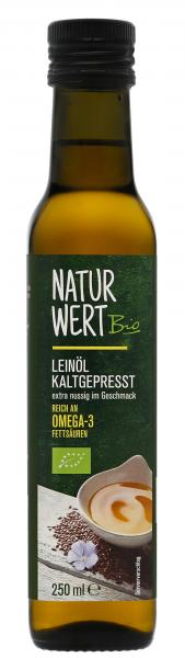 NaturWert Bio Leinöl kaltgepresst von NaturWert Bio