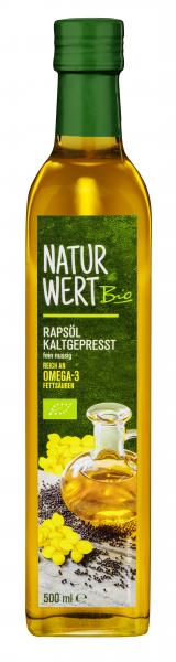 NaturWert Bio Rapsöl kaltgepresst von NaturWert Bio
