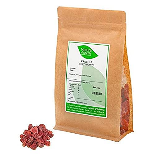 Natura d'Oriente Dehydrierte Erdbeeren, 500 g von Natura d'Oriente