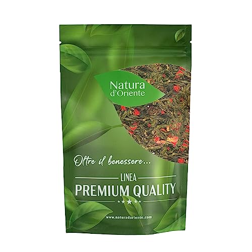Natura d'Oriente Grüner Tee mit Granatapfelblüten, 150 g von Natura d'Oriente