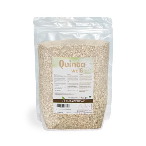 Naturacereal | Quinoa weiß - 1kg - der glutenfreie Getreide-Ersatz von Naturacereal