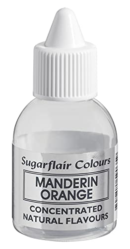 Sugarflair MANDARIN ORANGE Concentrated Natural Flavours For Cakes Icings von Sugarflair Colours