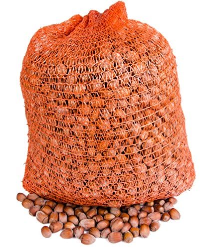 Haselnüsse mit schale - Ganz Haselnüsse in der Schale - Vegan Roh Natürlich Naturbelassen Unbehandelt - Wertvolle Essentielle Fettsäuren OMEGA-3 - Nüsse Lecker aus Polen - 50 kg von Natural Food