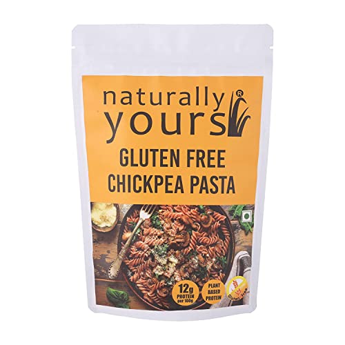 Naturally Yours Pasta Chickpea Gluten-Free | 100% Natural & Vegetarian | Corn Amaranth Bengal Gram Jowar Rice | Easy to Cook & Rich in Fibre| 200g von Naturally Yours