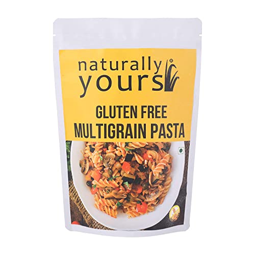 Naturally Yours Pasta Multi-Grain Gluten-Free | 100% Natural & Vegetarian | Corn Amaranth Bengal Gram Jowar Rice | Easy to Cook & Rich in Fibre | 200g von Naturally Yours