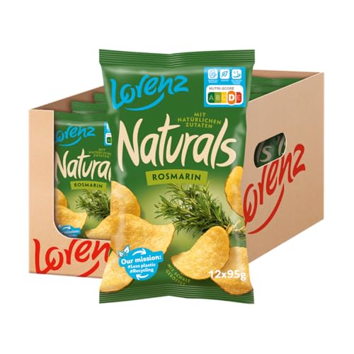 Lorenz Snack World Naturals Rosmarin, 12er Pack (12 x 95 g) von Lorenz Snack World