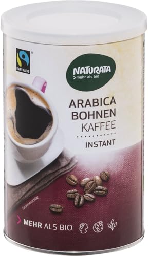 Arabica Bohnenkaffee, instant, Dose 12 x 100 gr Arabica Bohnenkaffee, instant, Dose 12 x 100 gr von Naturata