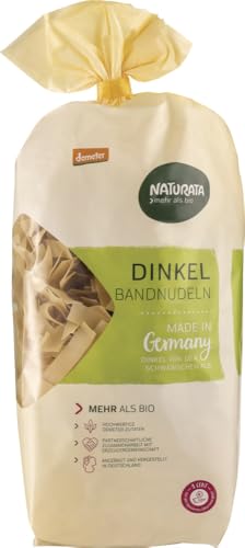 Bandnudeln, Dinkel hell 18 x 500 gr Bandnudeln, Dinkel hell 18 x 500 gr von Naturata