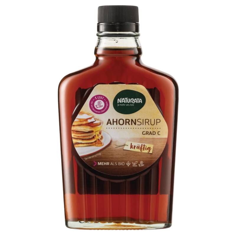 Bio Ahornsirup Grad C, kräftig von Naturata