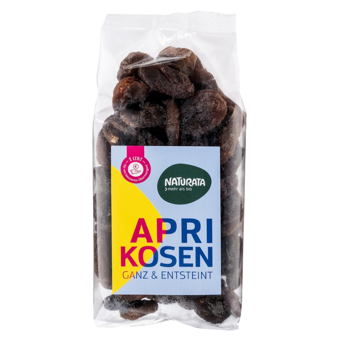 Bio Aprikosen ganz, getrocknet Bio Aprikosen ganz, getrocknet von Naturata