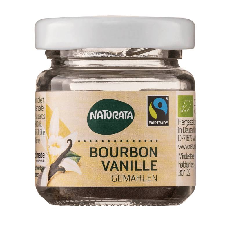 Bio Bourbon-Vanille, gemahlen von Naturata