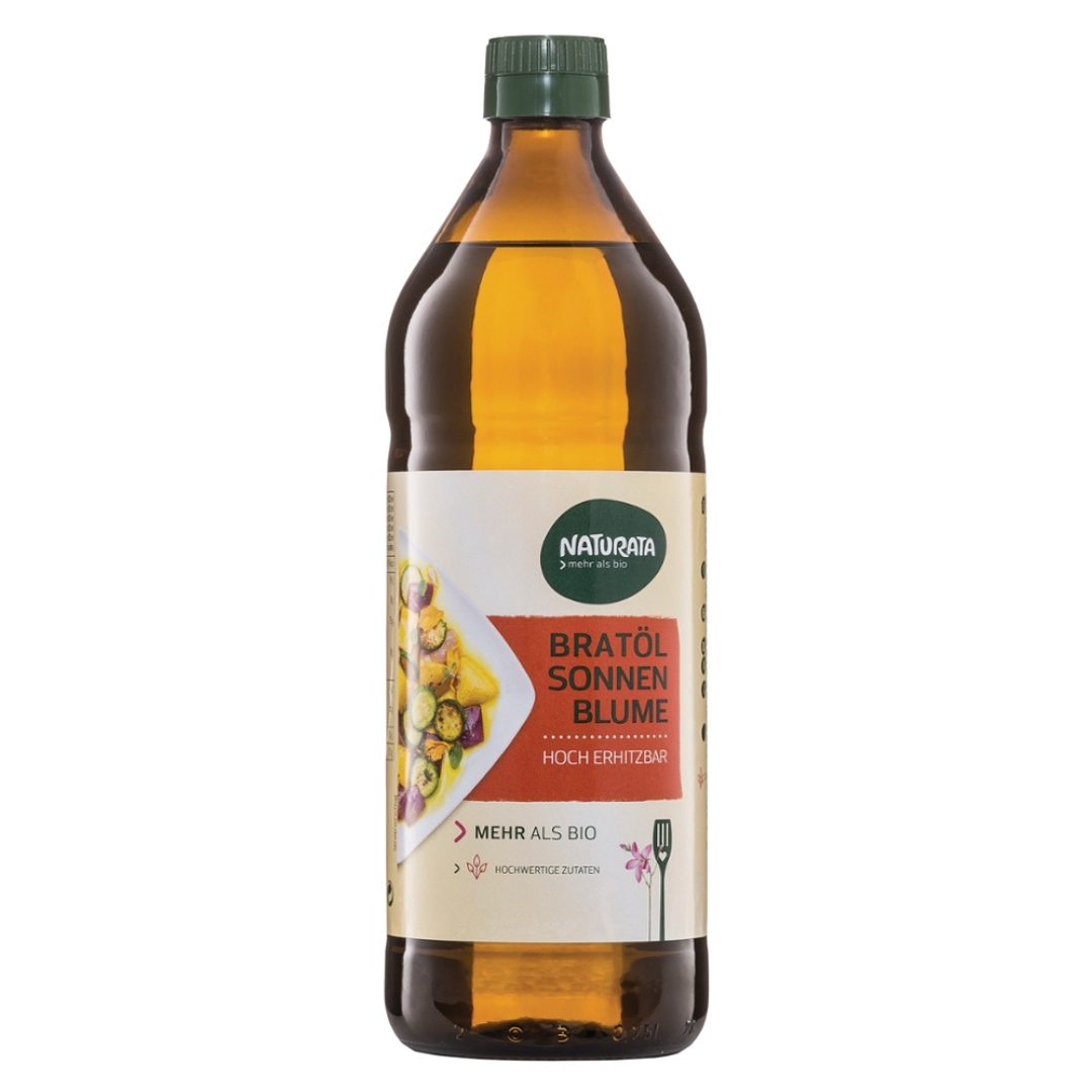 Bio Bratöl, Sonnenblume 'high oleic', desodoriert Bio Bratöl, Sonnenblume 'high oleic', desodoriert von Naturata